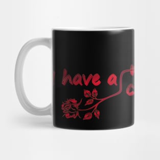 I have a crush on you, Love at First Sight Mug